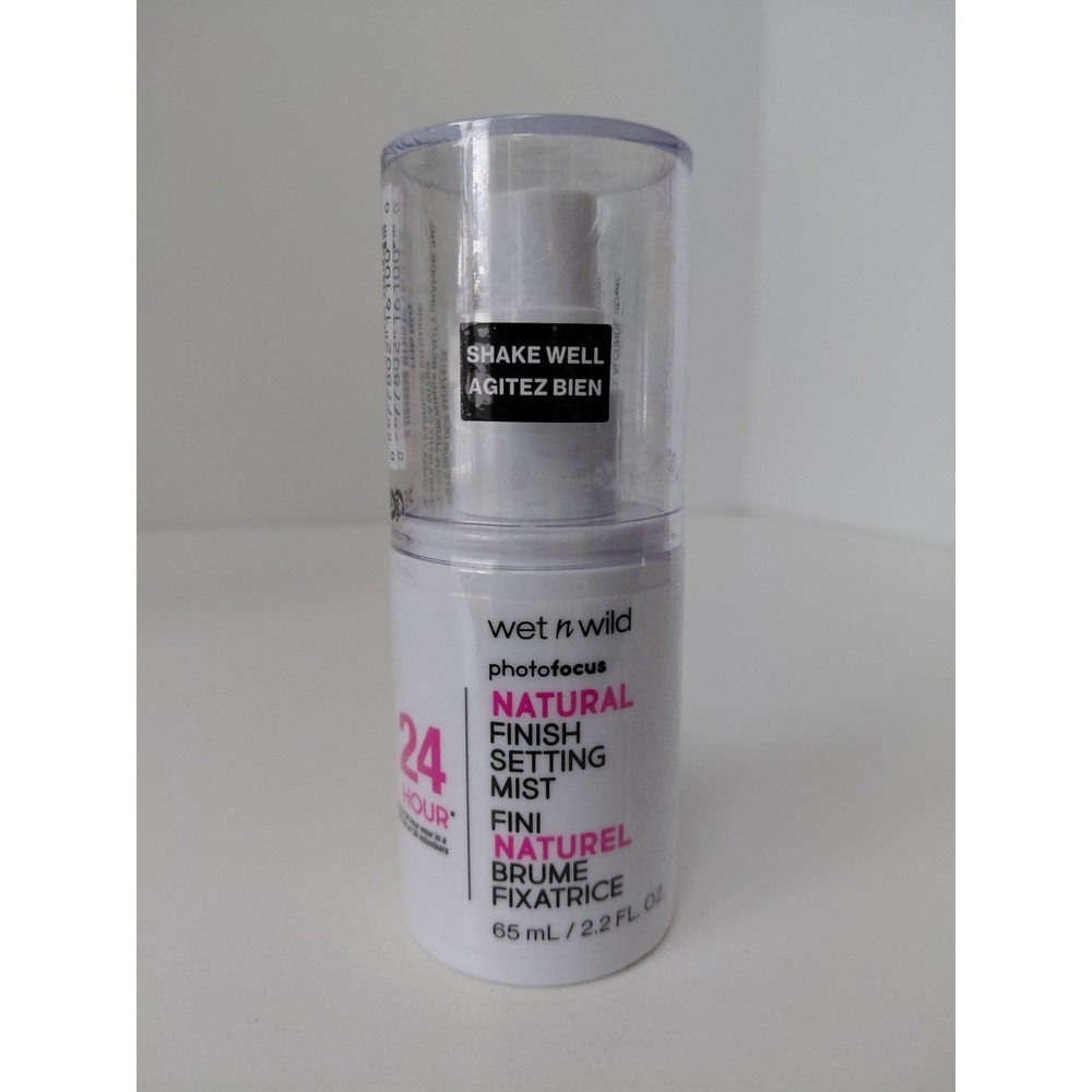 Wet n Wild Photo Focus 24 Hr Natural Finish Setting Mist. 65 ml/2.2 oz. Sealed.